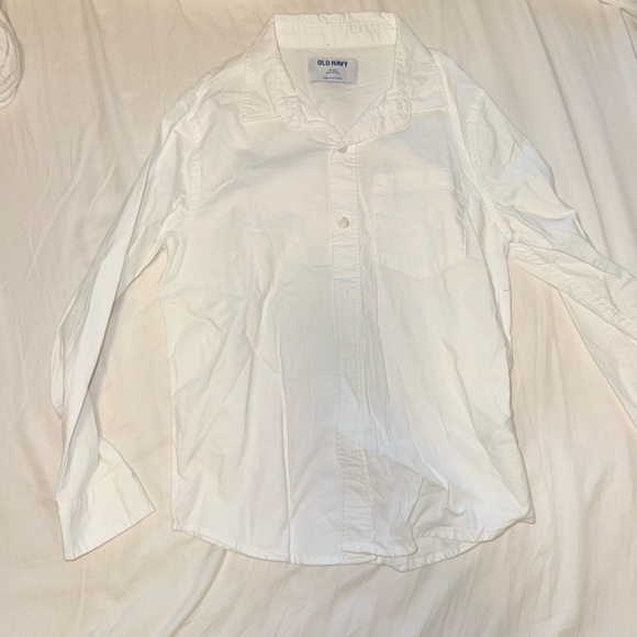 Old Navy Other - Old Navy White Boys shirt